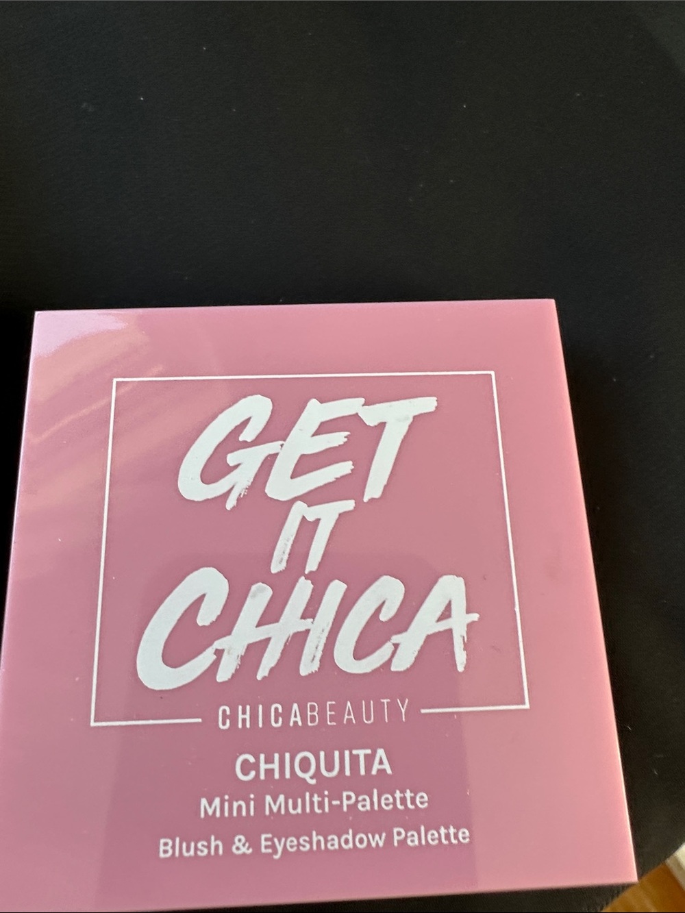 GET IT CHICA Mini Palette - Pink Makeup Box Never used, No box.